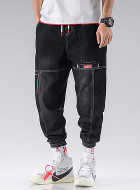 New Setwear Hip Hop Cargo Pants Men's jeans Cargo Pants Elas