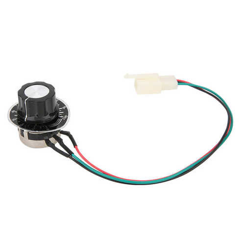 12V 500W Brush Controller Fixed Speed Knob Switch Rotary 适 - 图1