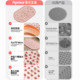 Liquid silicone acupressure plate