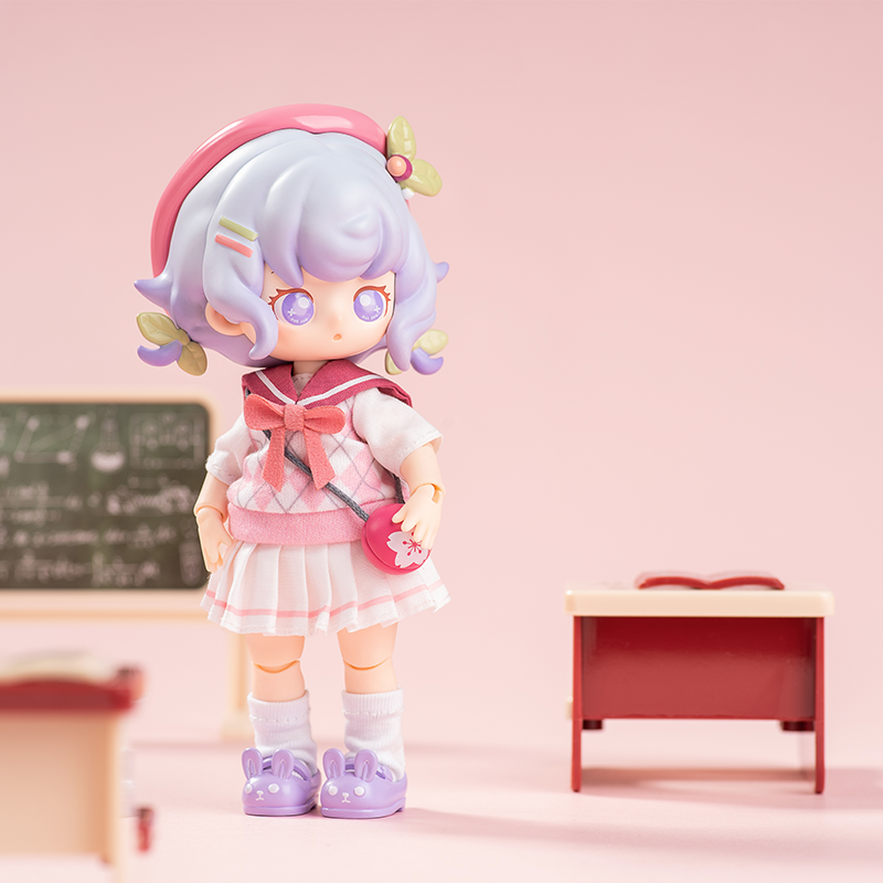 【X11现货】糖娜SC DOLLS粉色初夏系列可动玩偶盲盒潮流玩具摆件-图3