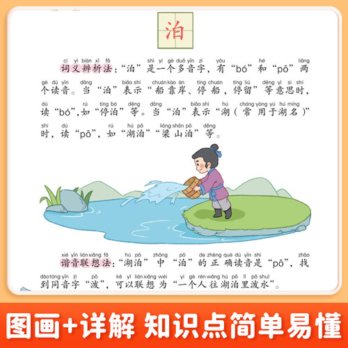 【官方旗舰】易错字小学词语积累大全训练人教版语文专项训练aabc量词重叠词练习册四字成语素材积累近义词反义词一二年级词汇汇总 - 图2