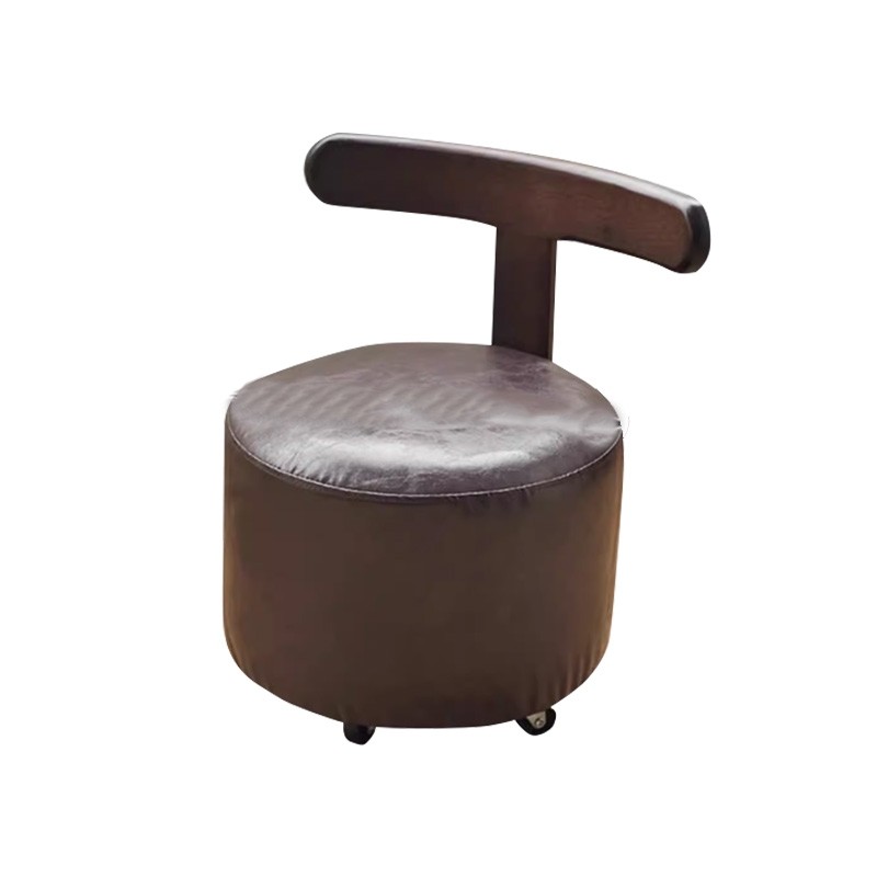 万向轮小凳子家用实木矮凳客厅沙发茶几凳软包圆凳带轮门口换鞋凳,淘宝优惠券,粉丝福利购,淘宝优惠卷