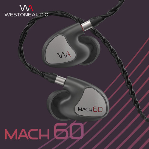 Westone/威士顿 MACH60耳机入耳式hifi监听有线五动铁耳机马赫60-图0