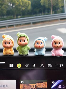 星星人车载摆件电动车屏幕汽车中控台电视装饰女生可爱氛围感礼物