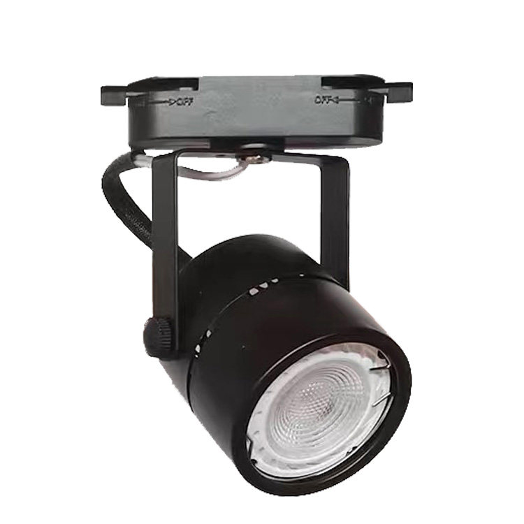 GU10导轨射灯轨道灯LED导轨灯3色变光5W100-220V可换灯杯小型灯架,淘宝优惠券,粉丝福利购,淘宝优惠卷