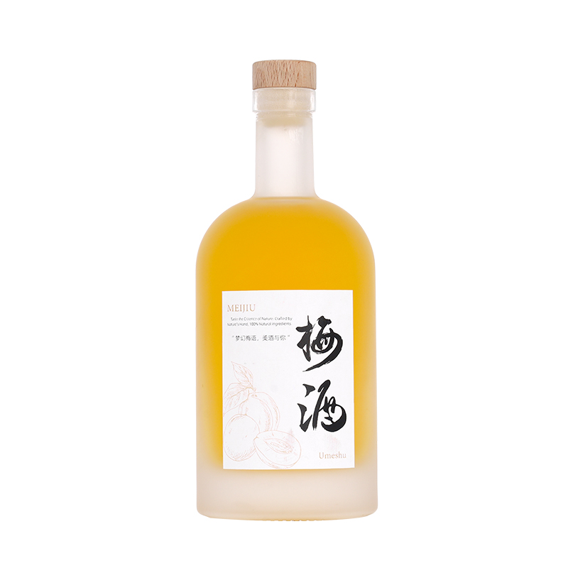 Special bottle for brewing wine with lead-free glass seal to prevent leakage of wine