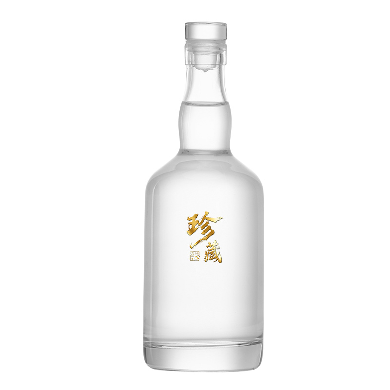 Reusable sealed and leak-proof high-end liquor bottle