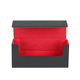 Large capacity PU leather multi-functional strong magnetic suction PT card brick box planet card Magic card box rating card storage box