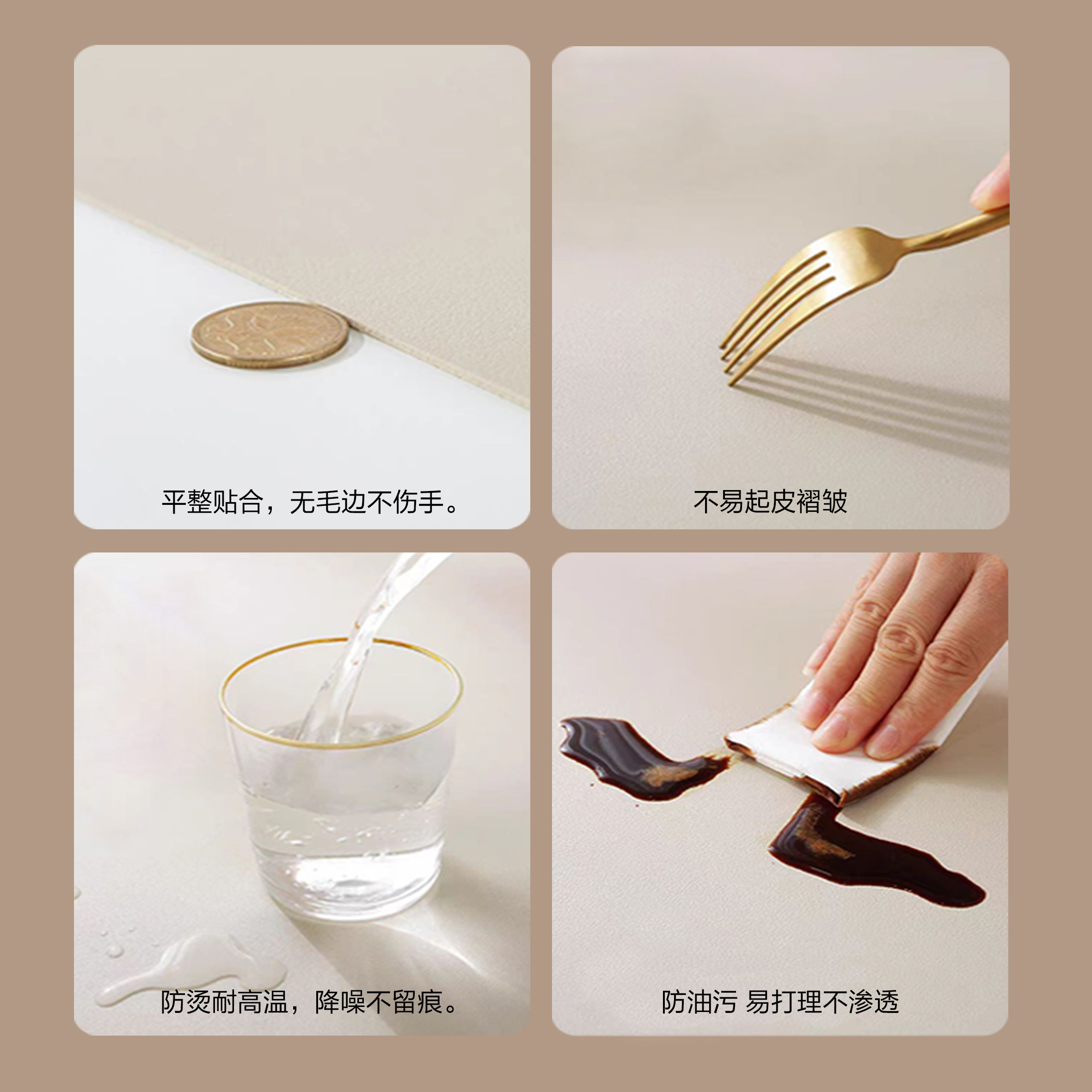 复古电视柜盖布桌布鞋柜垫玄关免洗可擦边柜垫防水防油桌面保护垫,淘宝优惠券,粉丝福利购,淘宝优惠卷