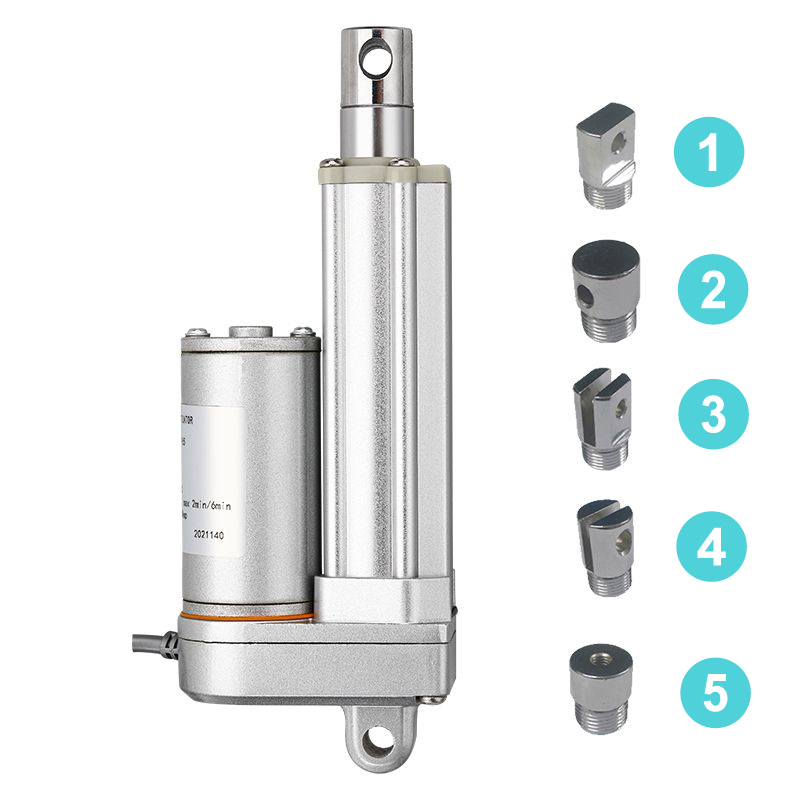 电动推杆防水电机伸缩杆升降机直流电缸大推力可定制12V24V36V48 - 图3