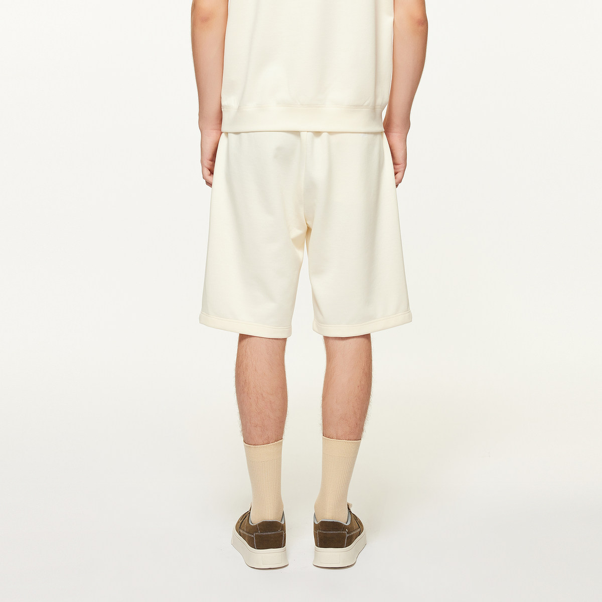 PP意大利轻奢2025男装夏季新款字母徽章棉休闲短裤百搭潮流五分裤,淘宝优惠券,粉丝福利购,淘宝优惠卷