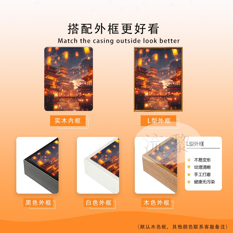 2024新款国潮古风大唐盛世DIY数字油画手工绘填充色高级感装饰画