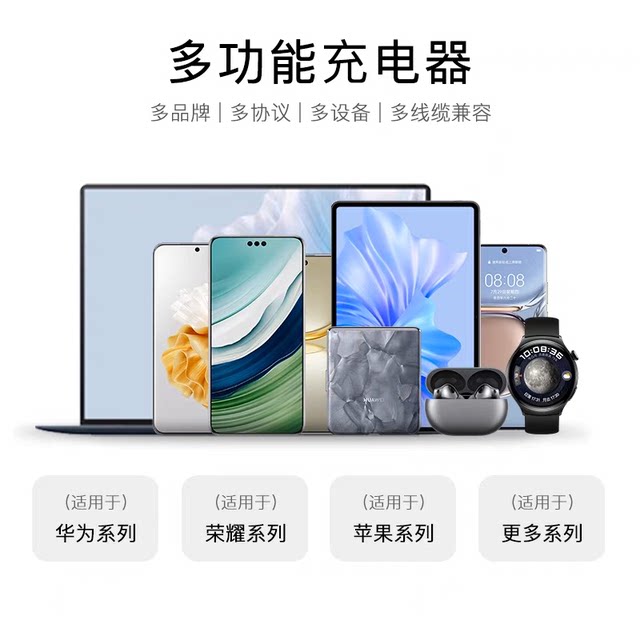 Suitable for Huawei 88W charger super fast charging head