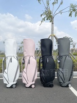 New Korean golf bag with wheel drawbar bag for men and women universal outdoor poop-style golf lawheel bag