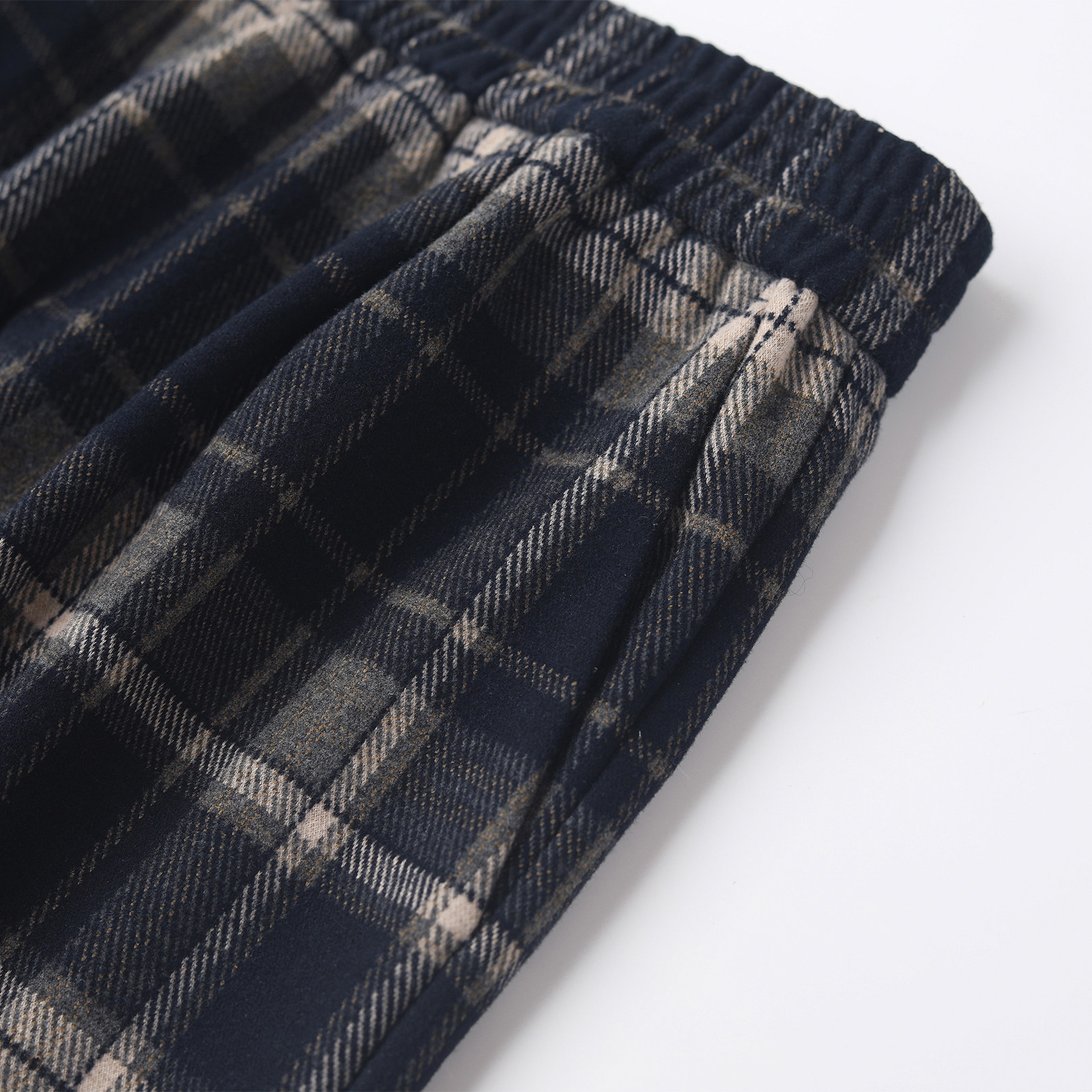 【镇店裤王】wana try格纹时髦厚款直筒裤25秋冬新款韩系休闲裤女,淘宝优惠券,粉丝福利购,淘宝优惠卷