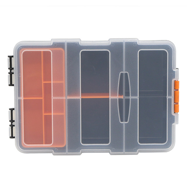 Plastic parts box Household tool box Screw box Classification storage box Electronic component box Grid box Material box