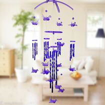 Creative Thousand Paper Cranes Wind Bells Pendant Handmade Bedrooms Decoration Room Girls Cute Little Bell Hanging Accessories Birthday Presents