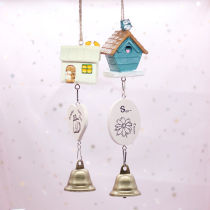 Wind bell hanging decoration Little fresh copper bell Bell Pendant Day Style Hung Door Room Student Dormitory Adornment Woman Birthday Present