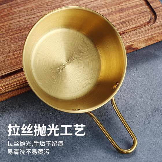Tavern-specific bowl with rice wine seasoning, Korean bowl, rice wine bowl, stainless steel 304 hotel hot and cold soup bowl
