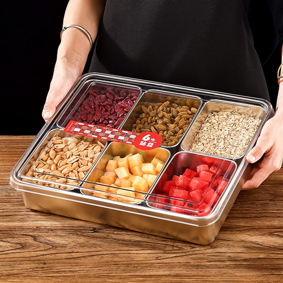 Ice powder box display box stall box seasoning box special box ingredients fruit box commercial small material box jelly box