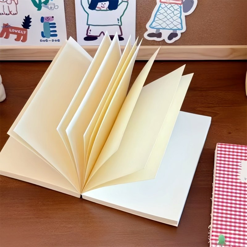 复古简约番茄格纹笔记本加厚空白小众高颜值小学生日程记事手帐本,淘宝优惠券,粉丝福利购,淘宝优惠卷