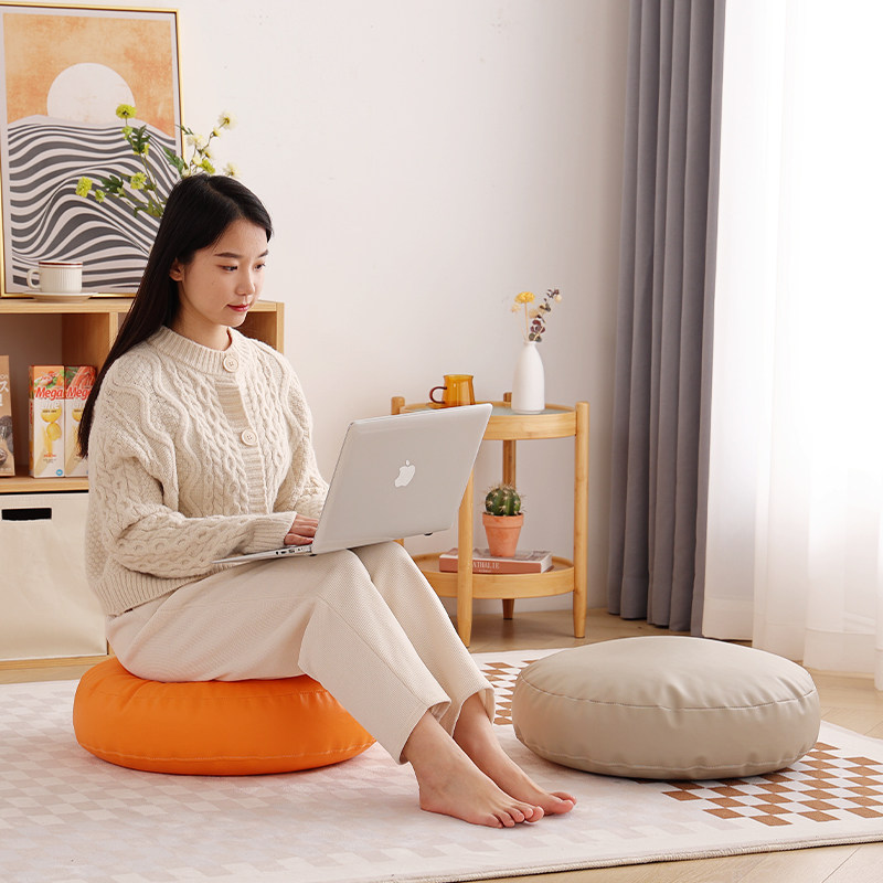 日式蒲团坐垫家用飘窗坐墩客厅地上四季办公垫懒人看书榻榻米地垫