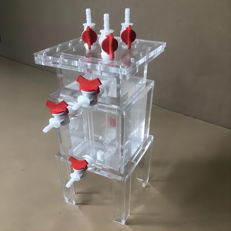 高透明亚克力管有机玻璃圆柱形空心管法兰雕刻实验器材水箱过滤柱 - 图0