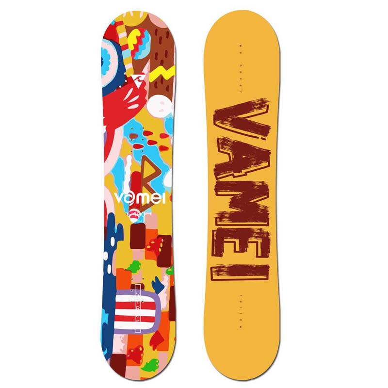 VAMEI单板儿童滑雪板全能板男女通用板全地域平花板刻滑雪板 - 图2