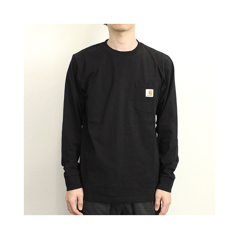 日本直邮Carhartt WIP Carhartt WIP LS POCKET T恤 T恤上衣长 T - 图0