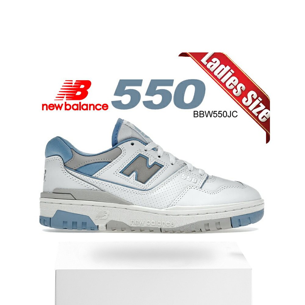 日本直邮NEW BALANCE BBW550JC大学 宽度 B 女式运动鞋550萨克斯 - 图3