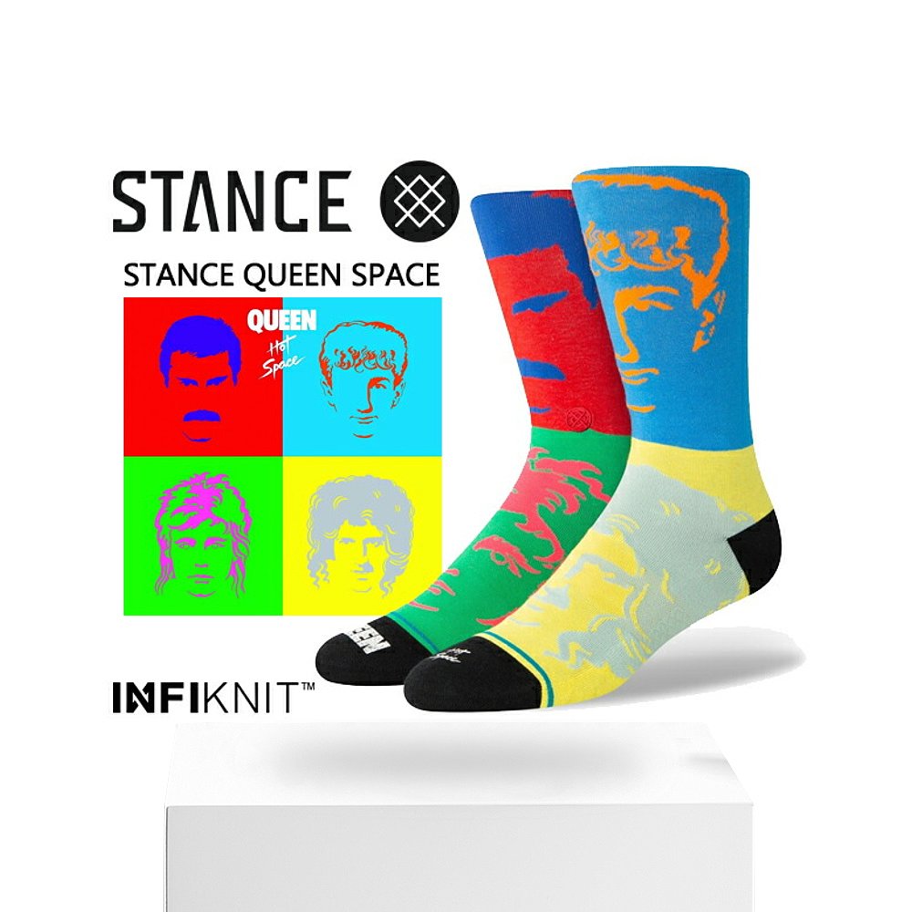 日本直邮STANCE QUEEN HOT SPACE MULTI a545c23hot-mul 袜子 INF - 图3