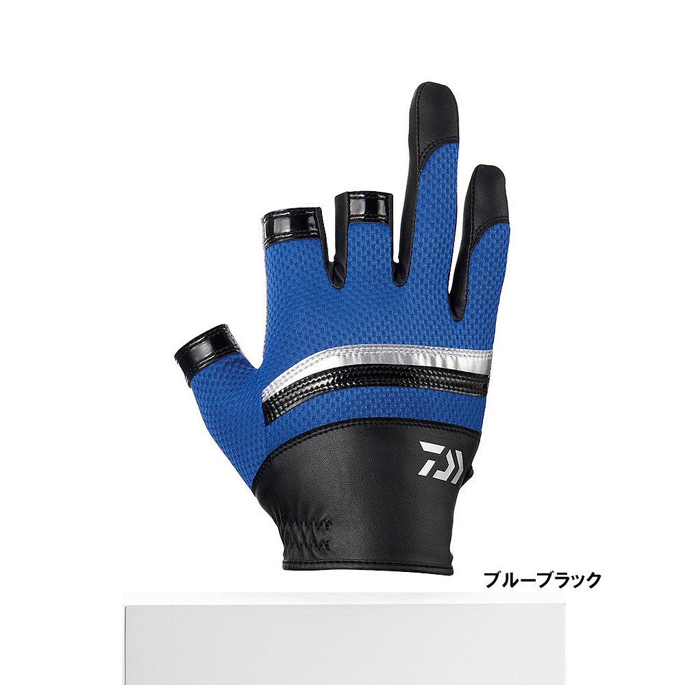 日本直邮Daiwa Gloves DG-3021纳米正面网状凉爽手套 3 Cut M-图3