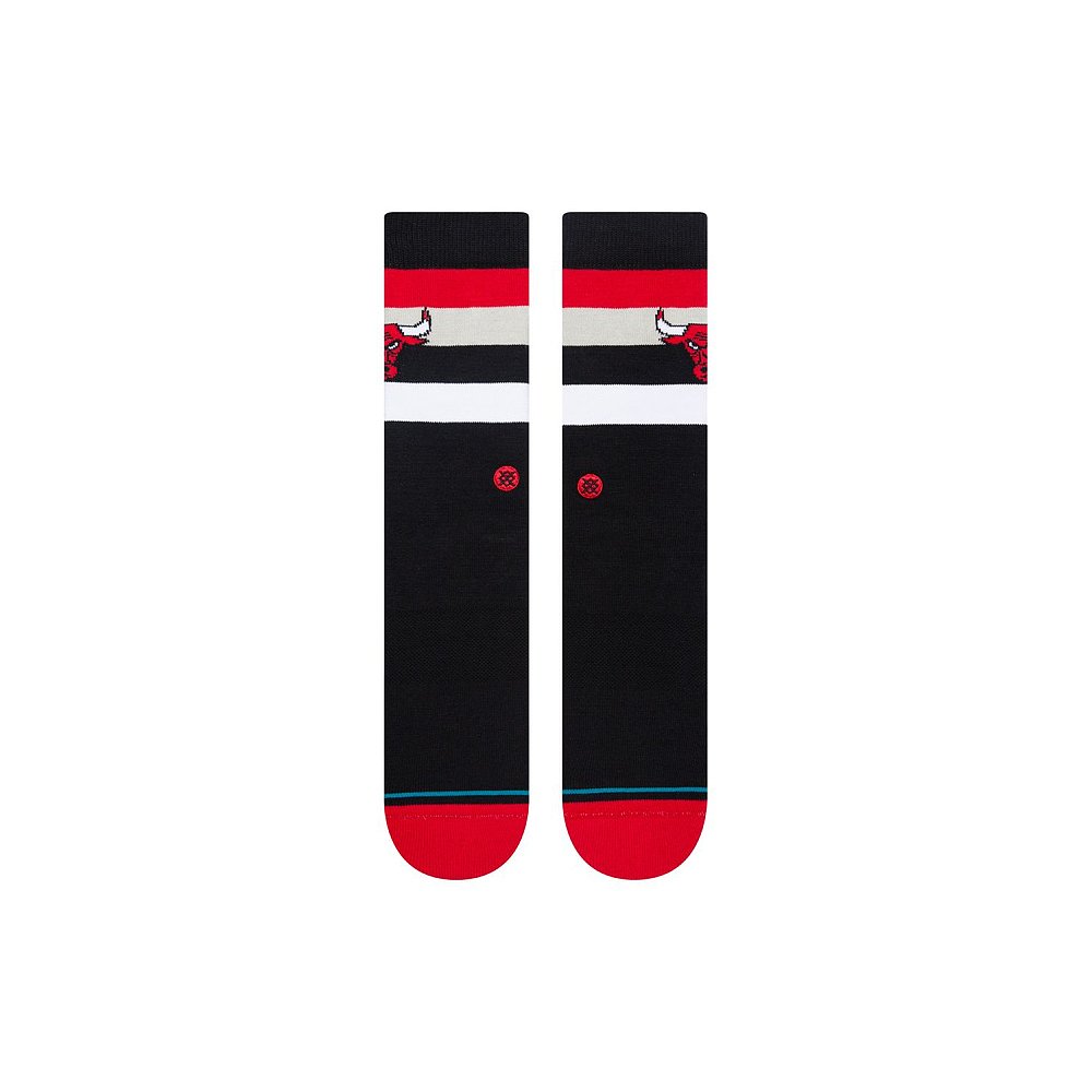 日本直邮STANCE SOCKS BULLS ST CREW 袜子 Bulls ST CREW 红色 - 图0