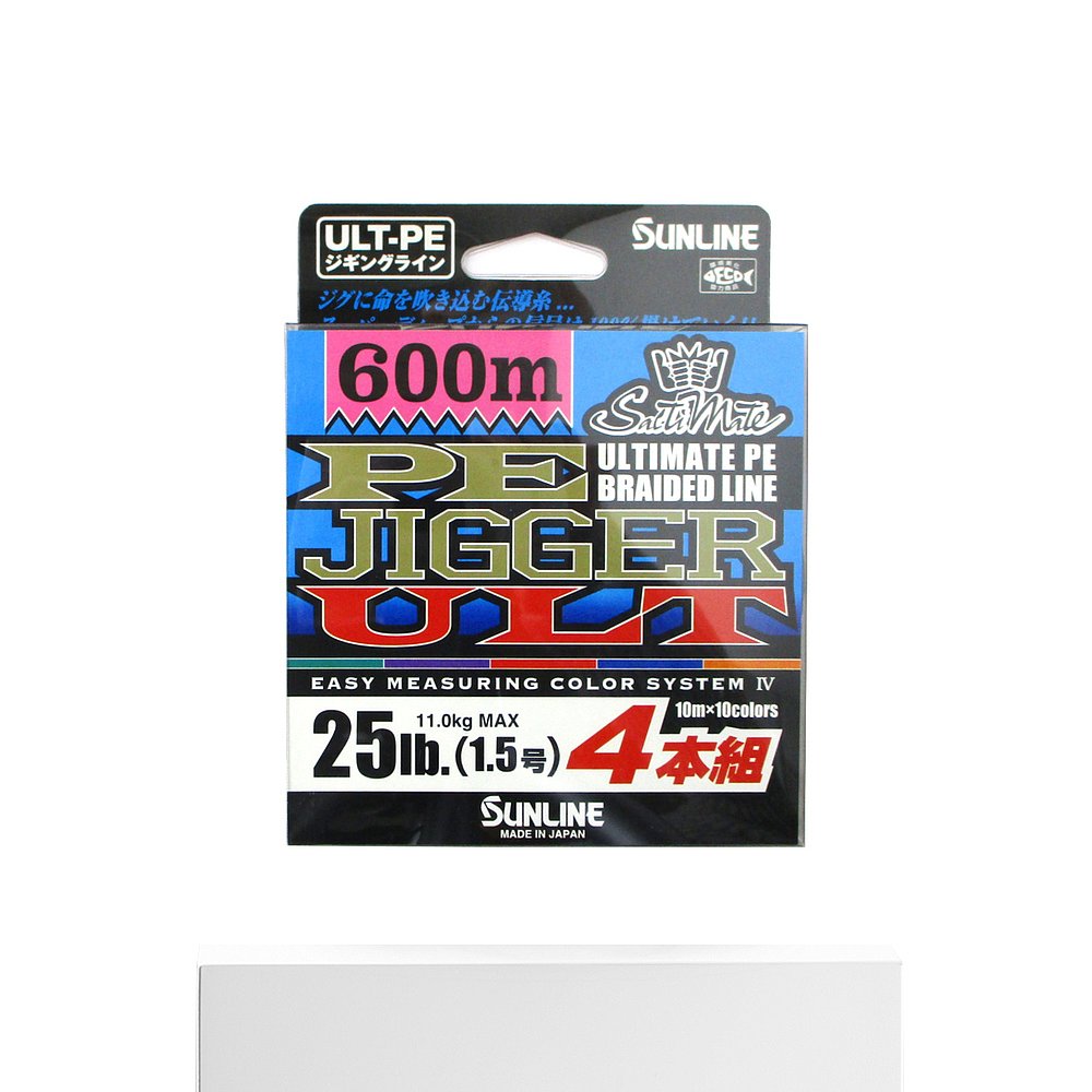 日本直邮Sunline Saltmate PE JIGGER ULT 4 件套 600m 1.5 - 图3