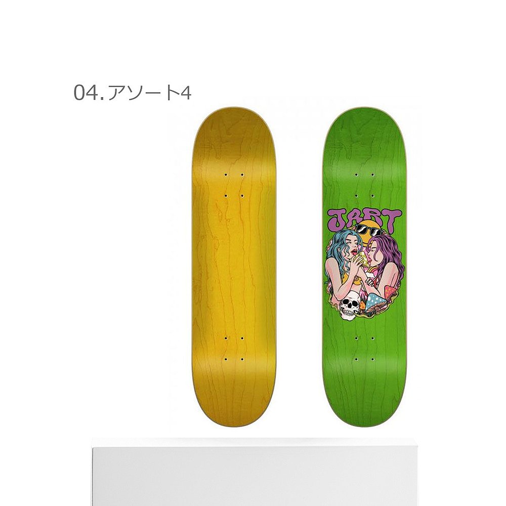 日本直邮JART 滑板甲板 JART SKATEBOARDS AKBAR×JART DECK 男士 - 图3