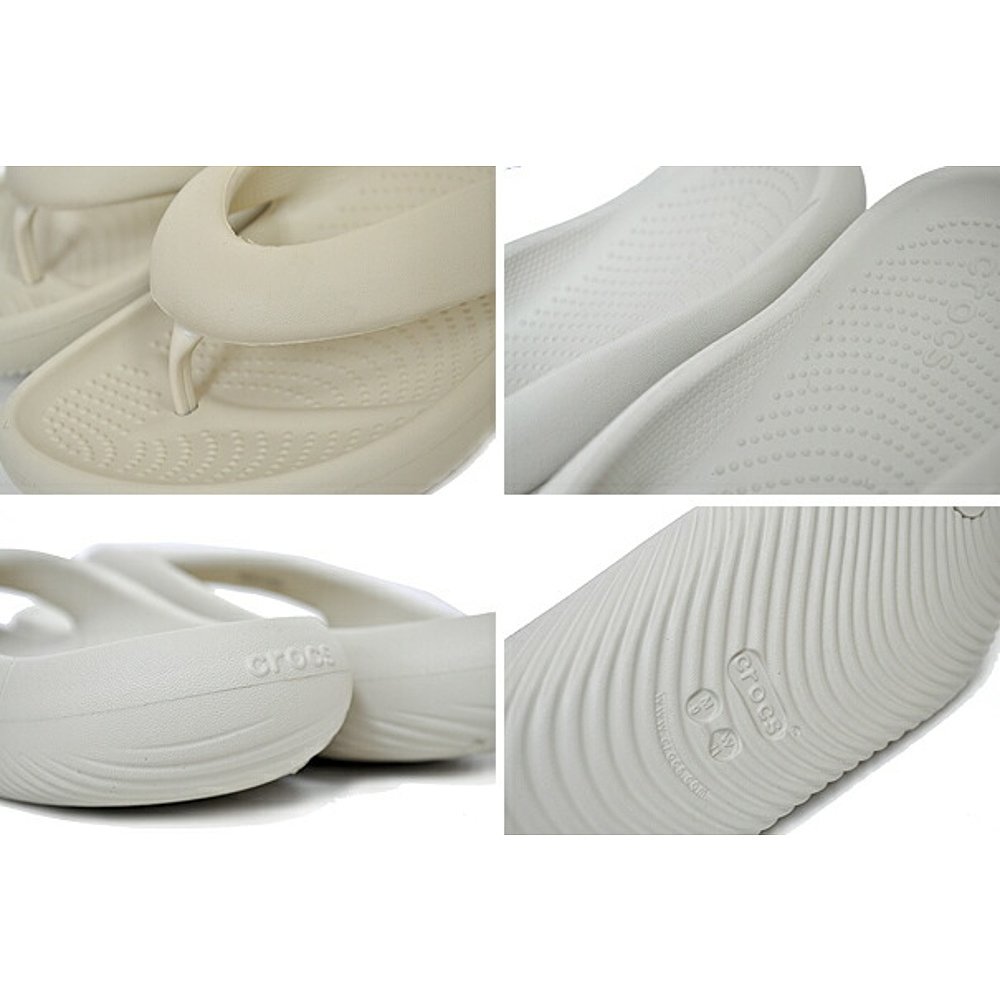 日本直邮crocs MELLOW RECOVERY FLIP BONE 208437-2y2 Bone 人字 - 图2