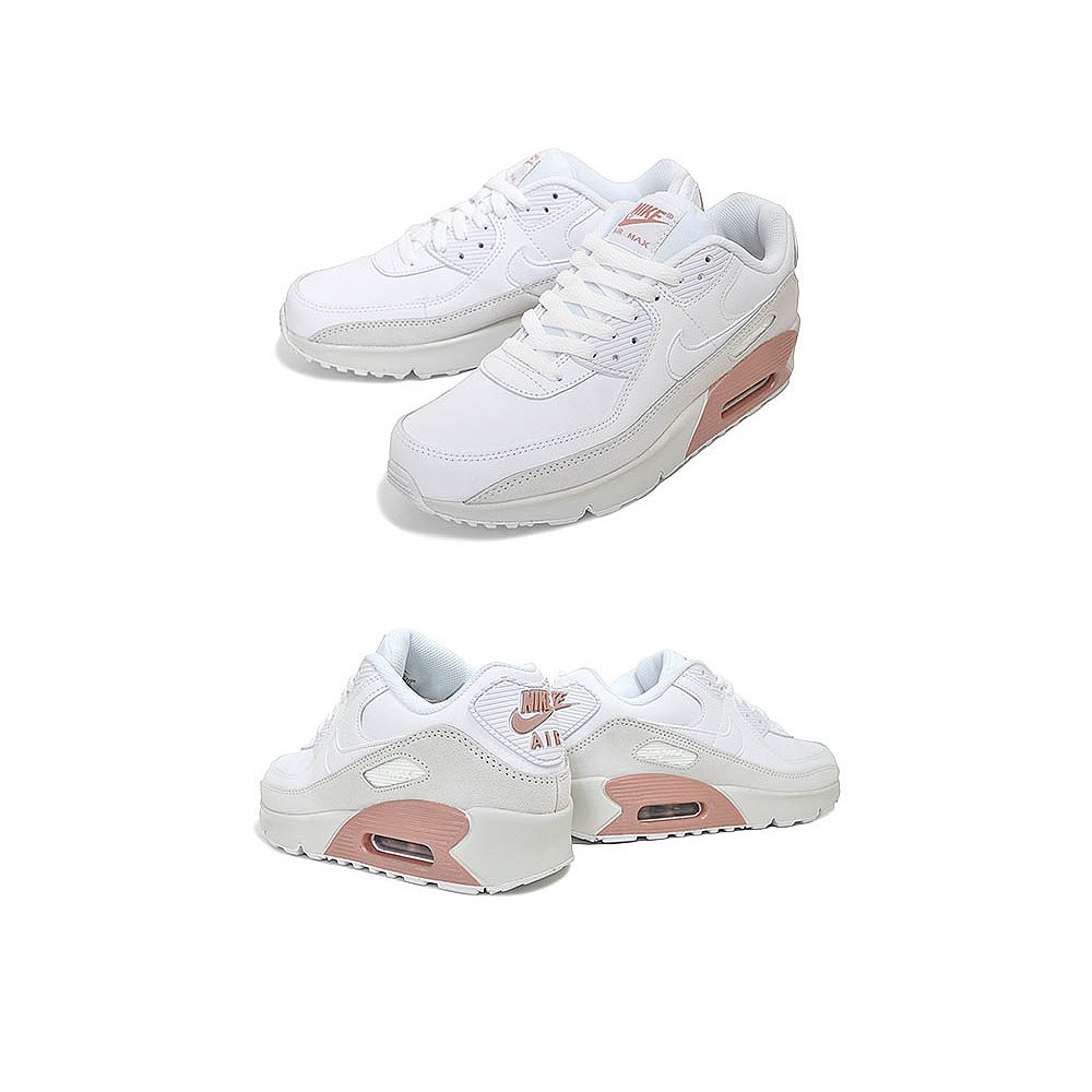 日本直邮Nike 耐克 AIR MAX 90 LTR(GS) 女士运动鞋cd6864-117 - 图1