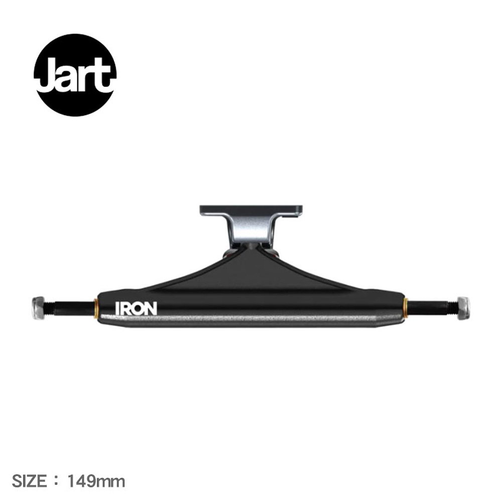 日本直邮JART 滑板卡车 JART SKATEBOARDS IRON 149mm HIGH BLACK - 图2