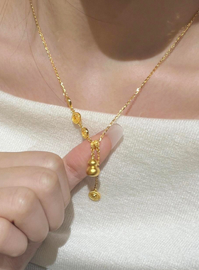 福禄寿葫芦套链项链送女友礼物