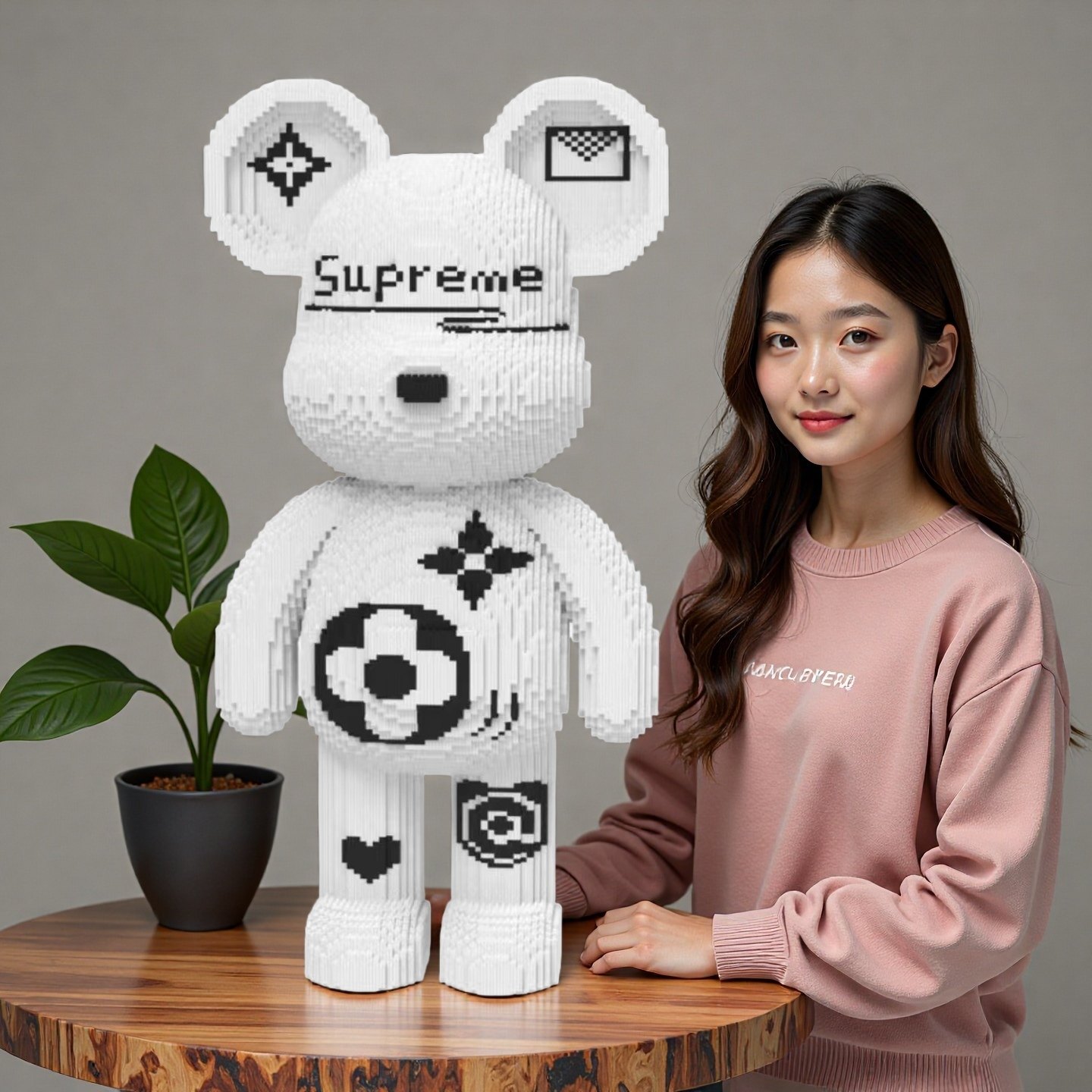 2025新款积木暴力熊男女孩系列礼物适用于乐高拼装玩具儿童拼图男,淘宝优惠券,粉丝福利购,淘宝优惠卷