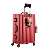 Чемодан для невесты, красная коробка, 24 дюймов