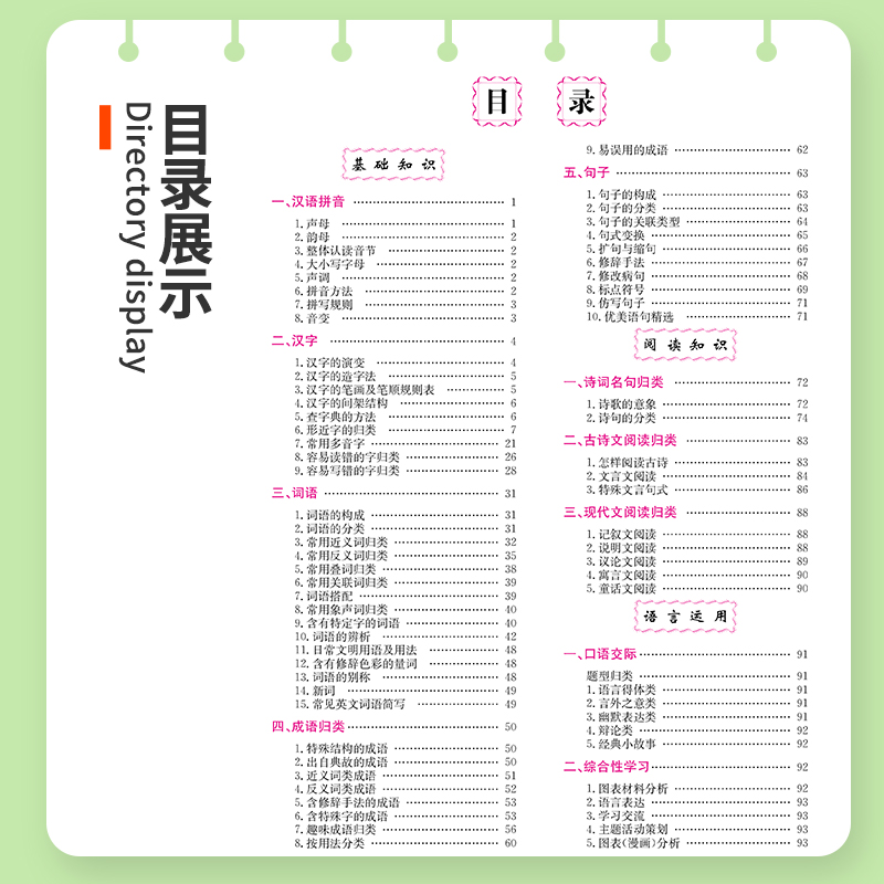 2023年全新正版小学教辅《知识集锦》通用版基础知识写作方法文字常识俗语名言-图1