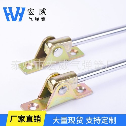 缓冲头液压气撑调节弹簧气动支撑杆橱柜上翻门五金柜门吊柜气压杆 - 图1
