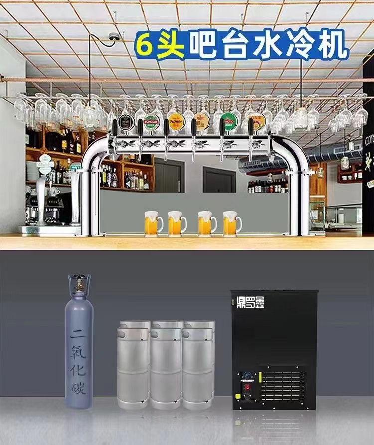 商用水冷风冷直冷一体机立式卧式扎啤售酒精酿打酒器冷藏售酒吧台-图1