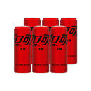 可口可乐零糖零卡碳酸饮料330ml*6罐