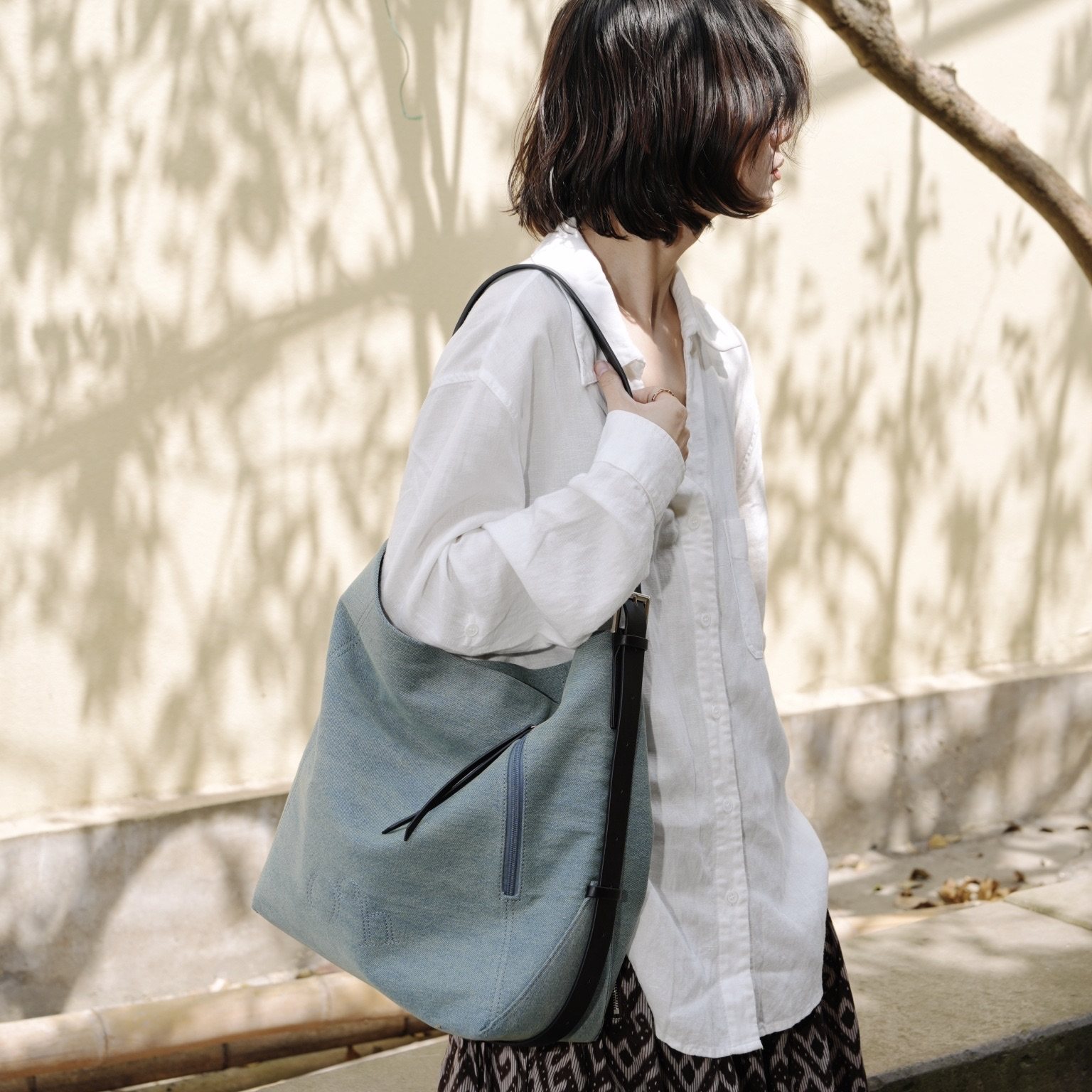 Oohhygge.复古大容量水桶包可调节肩带单肩斜挎百搭日常通勤包包,淘宝优惠券,粉丝福利购,淘宝优惠卷