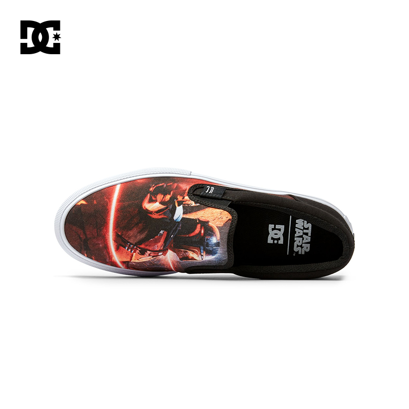 DCSHOES X 星战联名SW MANUAL SLIP联名帆布鞋面低帮减震DC滑板鞋 - 图1