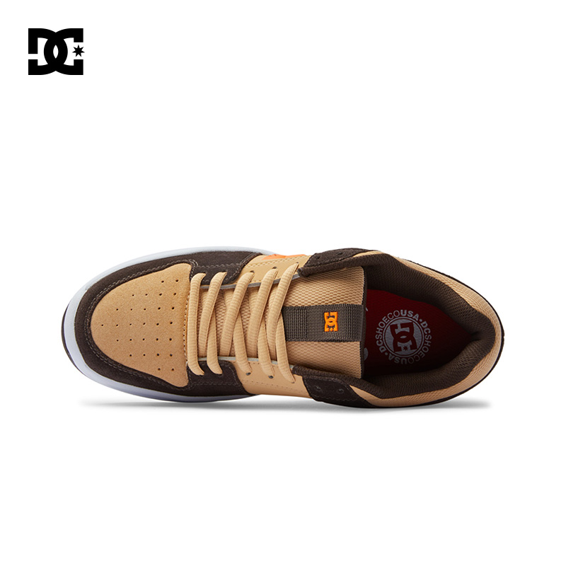 DCSHOES LYNX ZERO经典款绒面3D立体撞色LOGO防滑DC滑板鞋运动鞋 - 图1