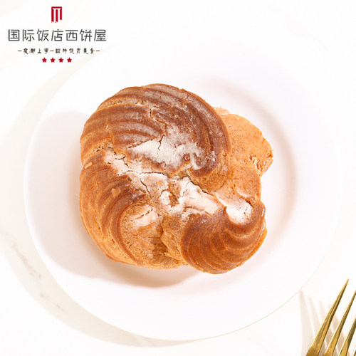 上海国际饭店鲜奶哈斗2个装 下午茶甜点休闲食品网红零食小吃点心 - 图2