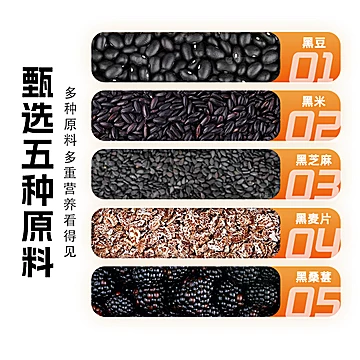 胖村农五黑豆浆粉175gX3袋[5元优惠券]-寻折猪